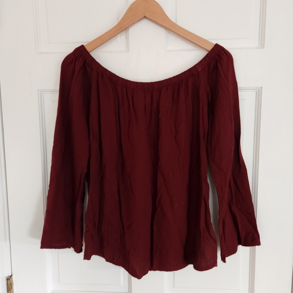 Cloth & Stone Off Shoulder Top - Picture 2 of 7